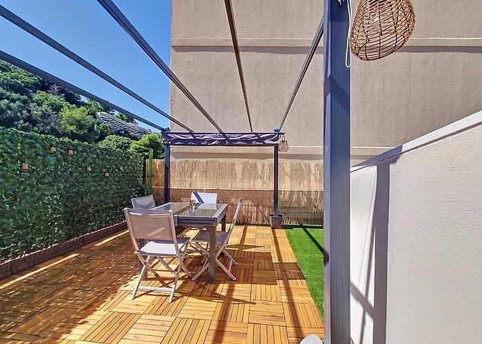 Toit Terrasse Vue Sea View Appartamento Nizza